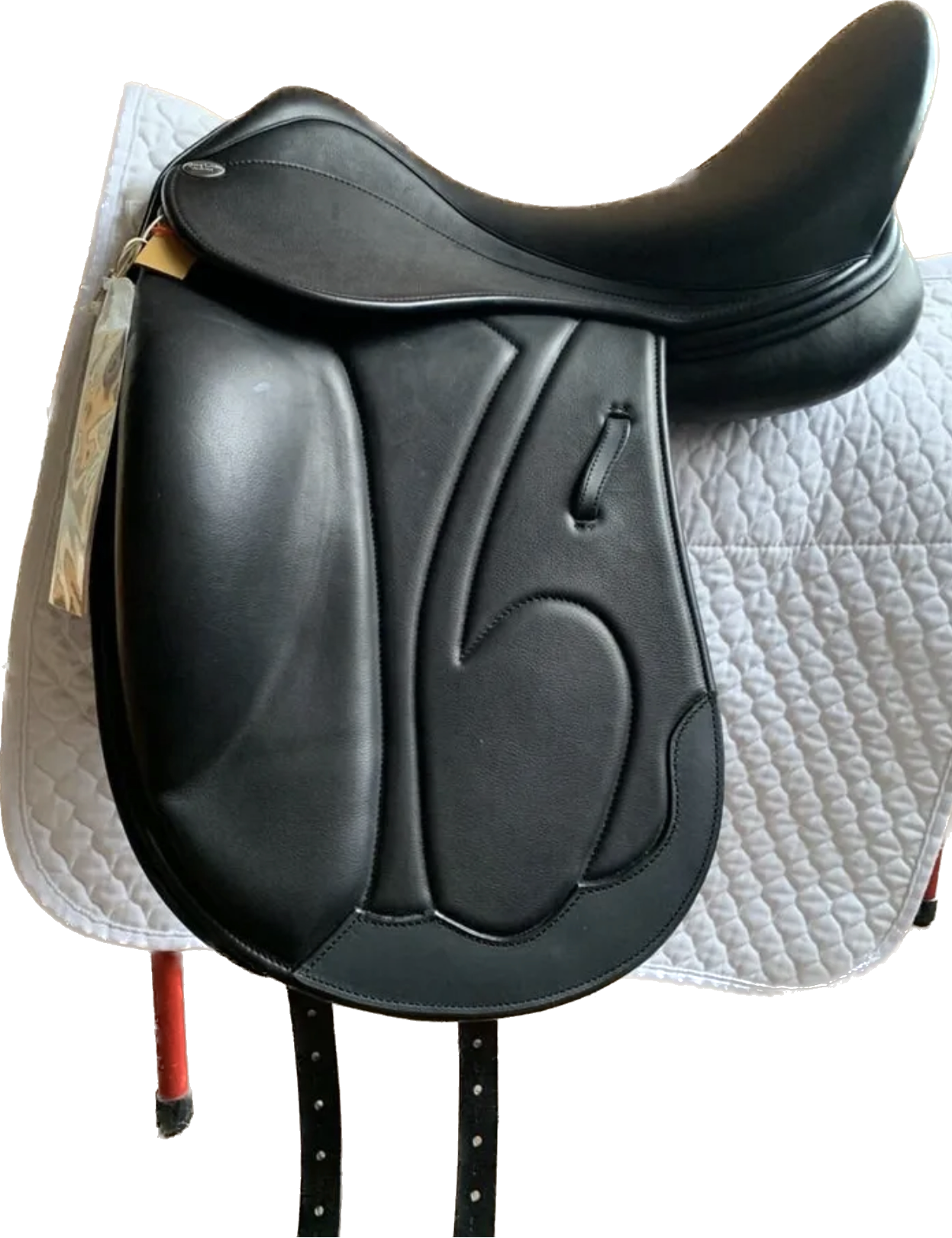 Harry Dabbs Platinum Mariella Dressage Saddle 18". MW monoflap