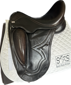 Sue Carson Monoflap Dressage Saddle 17.5" BROWN In very good condition  USED