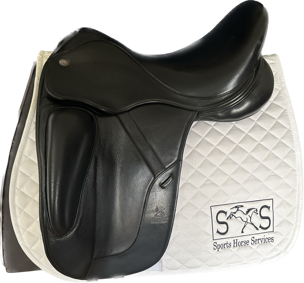 Fairfax Gareth Monoflap Dressage Saddle 17.5"  In very good condition USED