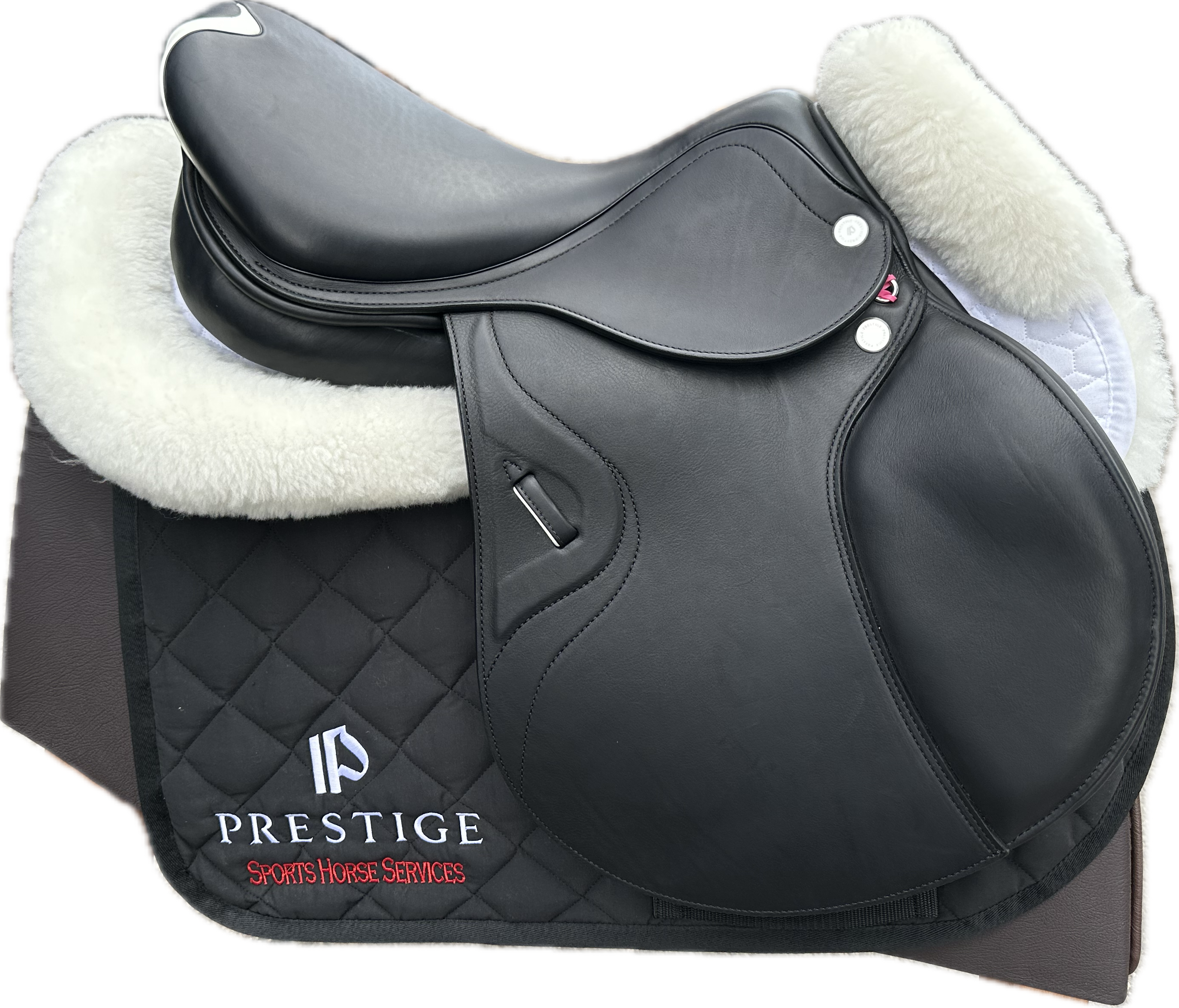 Prestige Instinct CPS 1733 Jumping Saddle with Shoulder Free Panels Ex demo