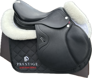 Prestige Instinct CPS 1733 Jumping Saddle with Shoulder Free Panels Ex demo