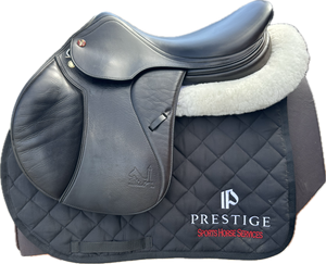 Prestige Paris Jumping Saddle Black 1833 Used