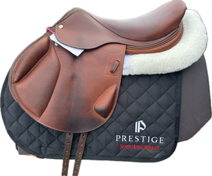 Prestige Renaissance F2K Monoflap Jumping Saddle Elite London 1832 Used