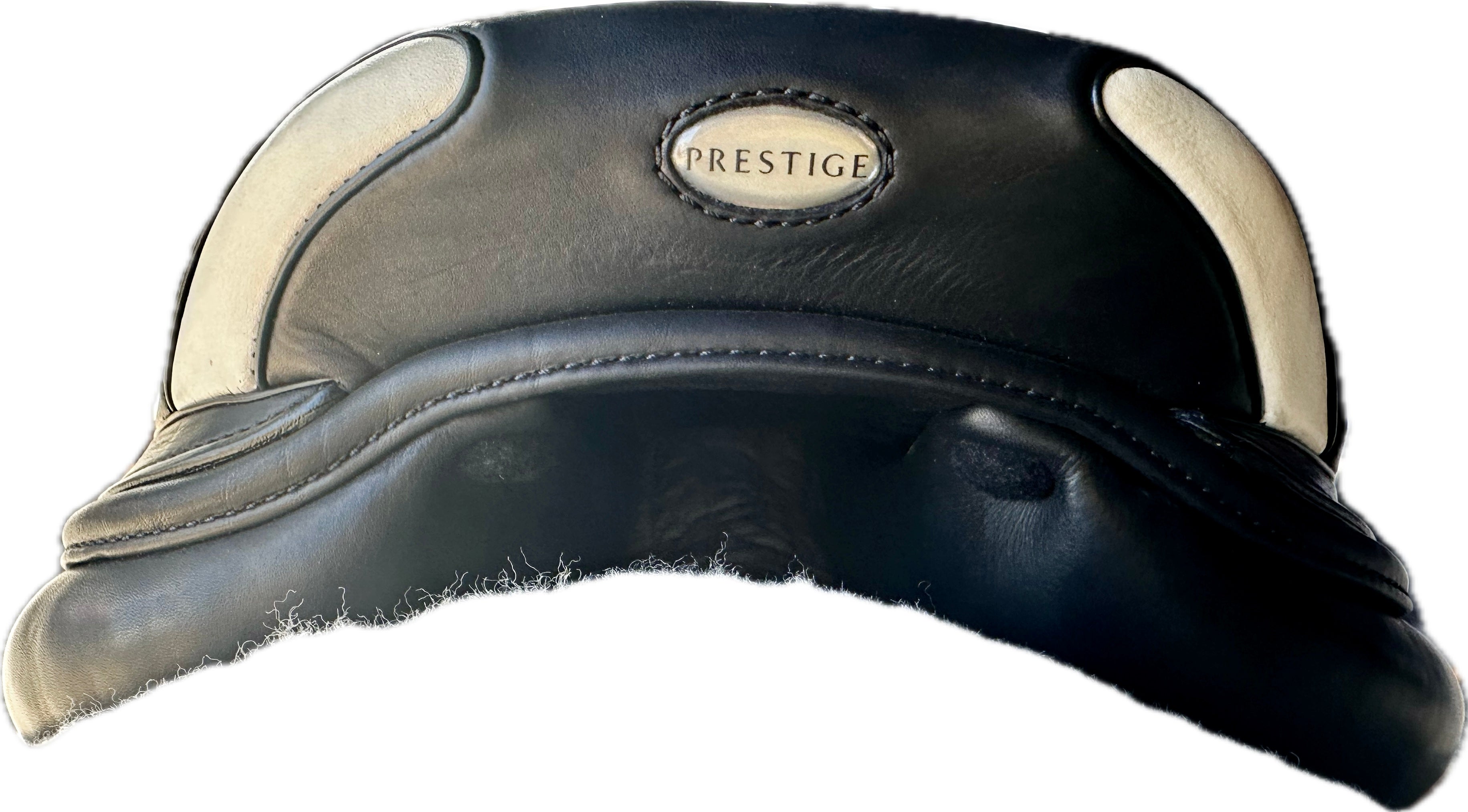 Prestige X-Paris D Jumping Saddle 1734 black calfskin new with warranty