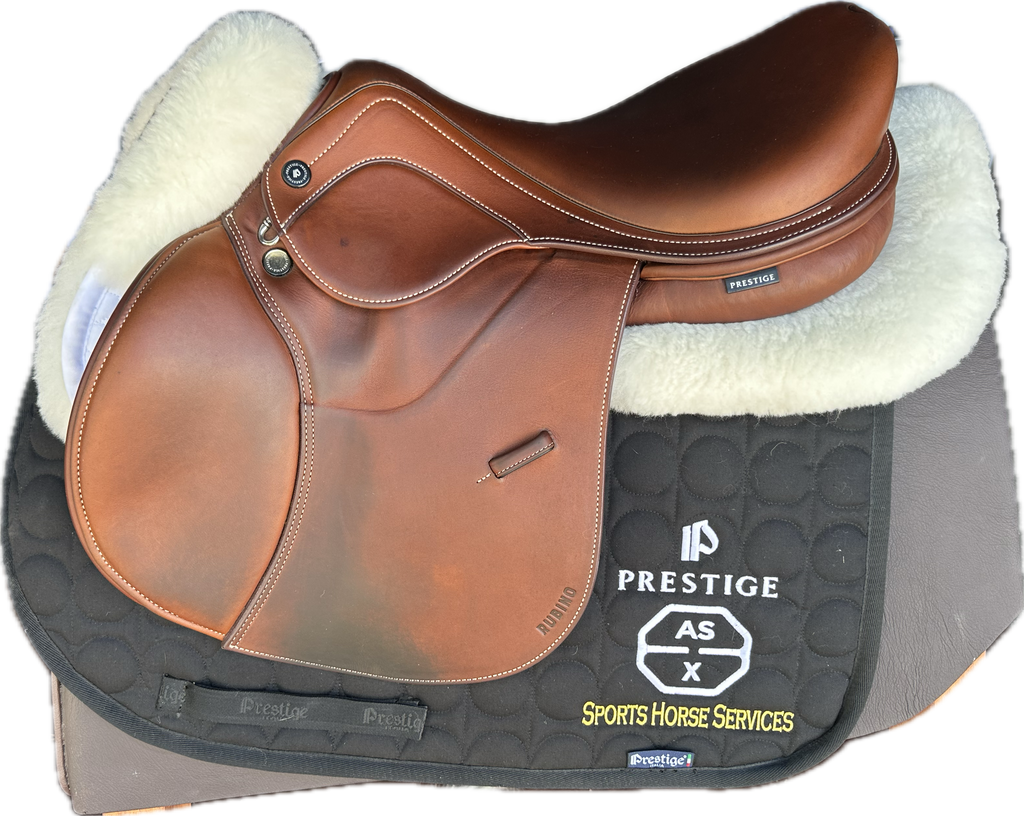 Prestige AS-X Rubino MF Jumping Saddle 1733 London Elite Used