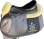 Prestige AS-X Rubino MD Jumping Saddle 1833 Tobacco Calfskin Used