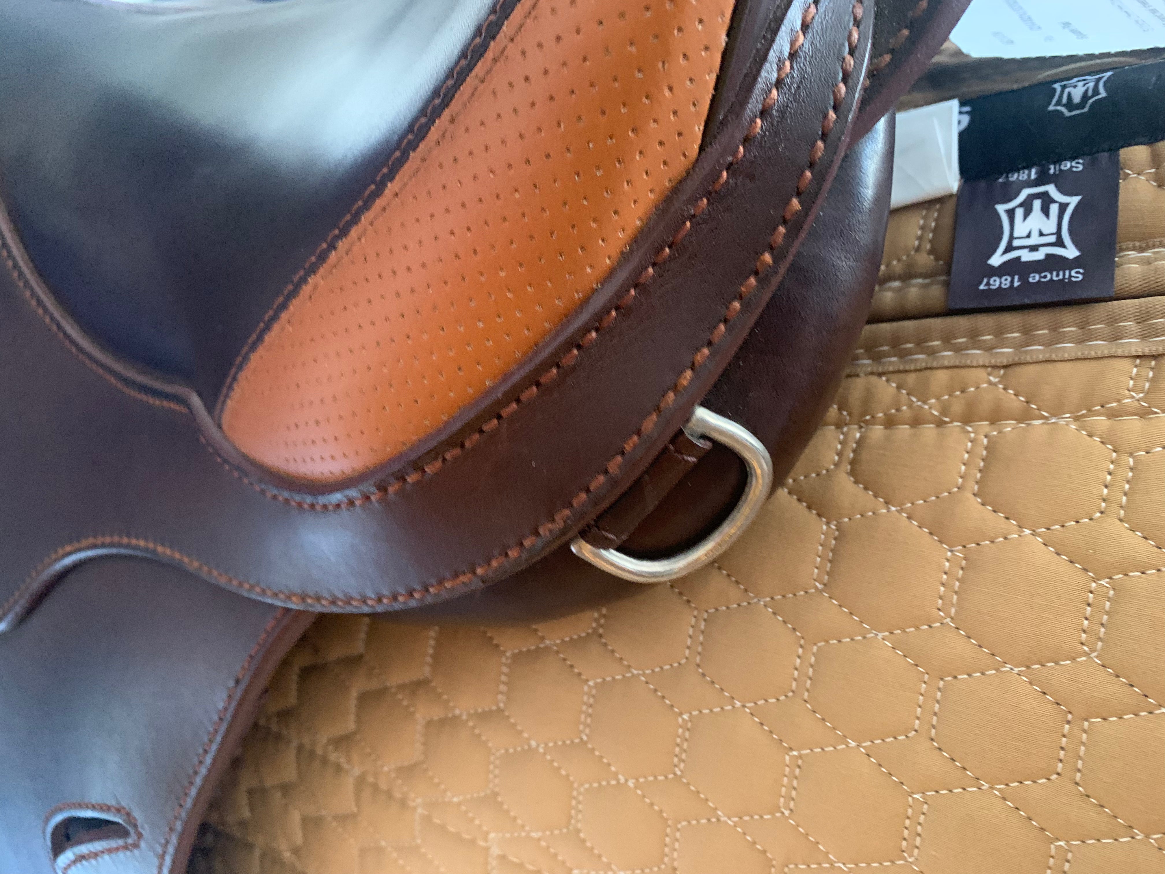 Prestige DX Endurance Monoflap Saddle 1635 Tobacco Used