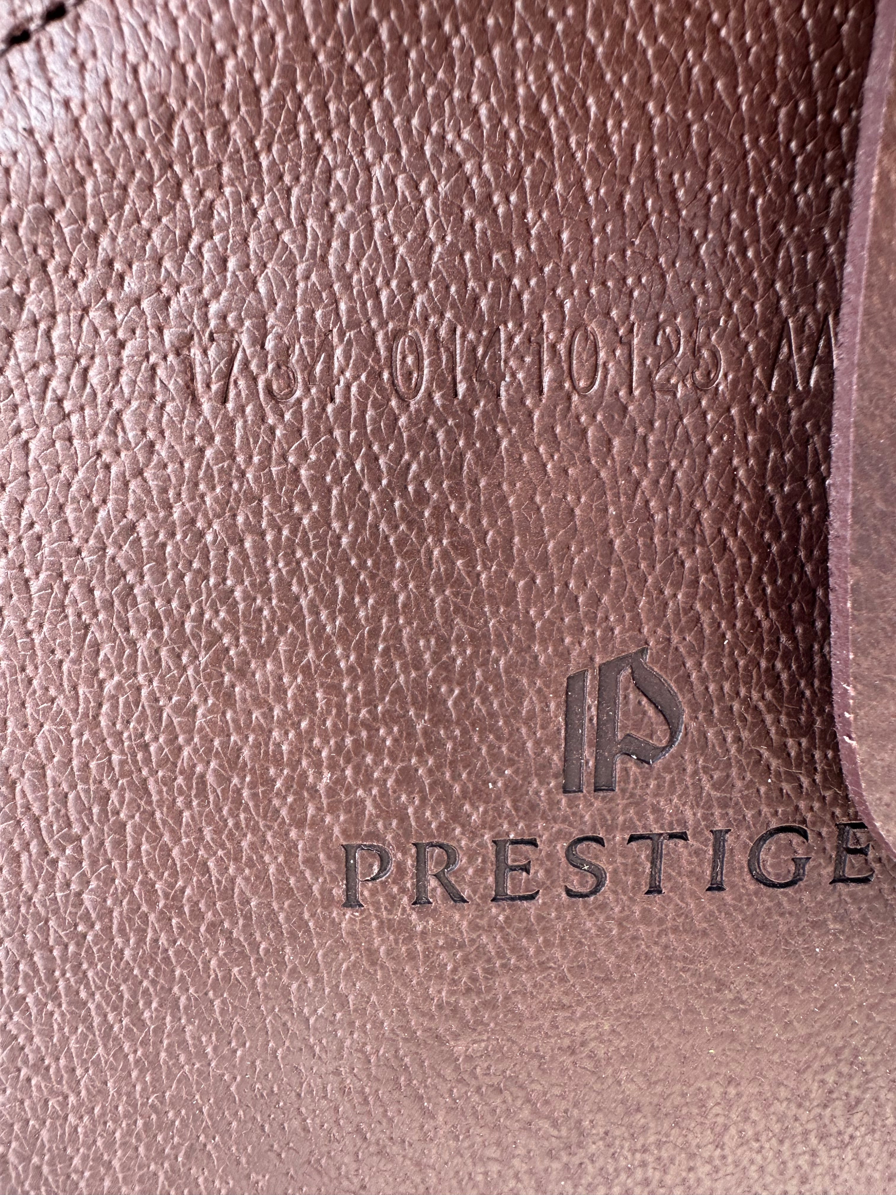Prestige X-Perience Jumping Saddle NEW MF 1734 Tobacco Calfskin