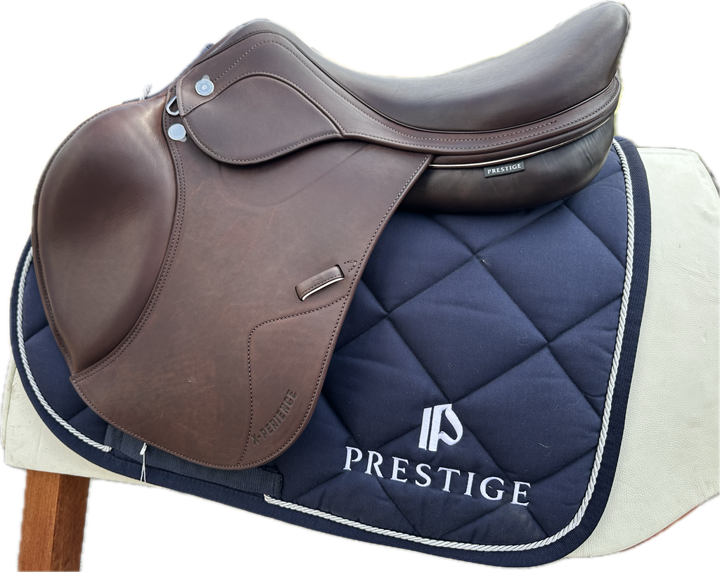 Prestige X-Perience Jumping Saddle NEW MF 1734 Tobacco Calfskin