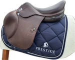 Prestige X-Perience Jumping Saddle NEW MF 1734 Tobacco Calfskin