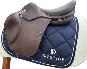 Prestige X-Perience Jumping Saddle NEW MF 1734 Tobacco Calfskin