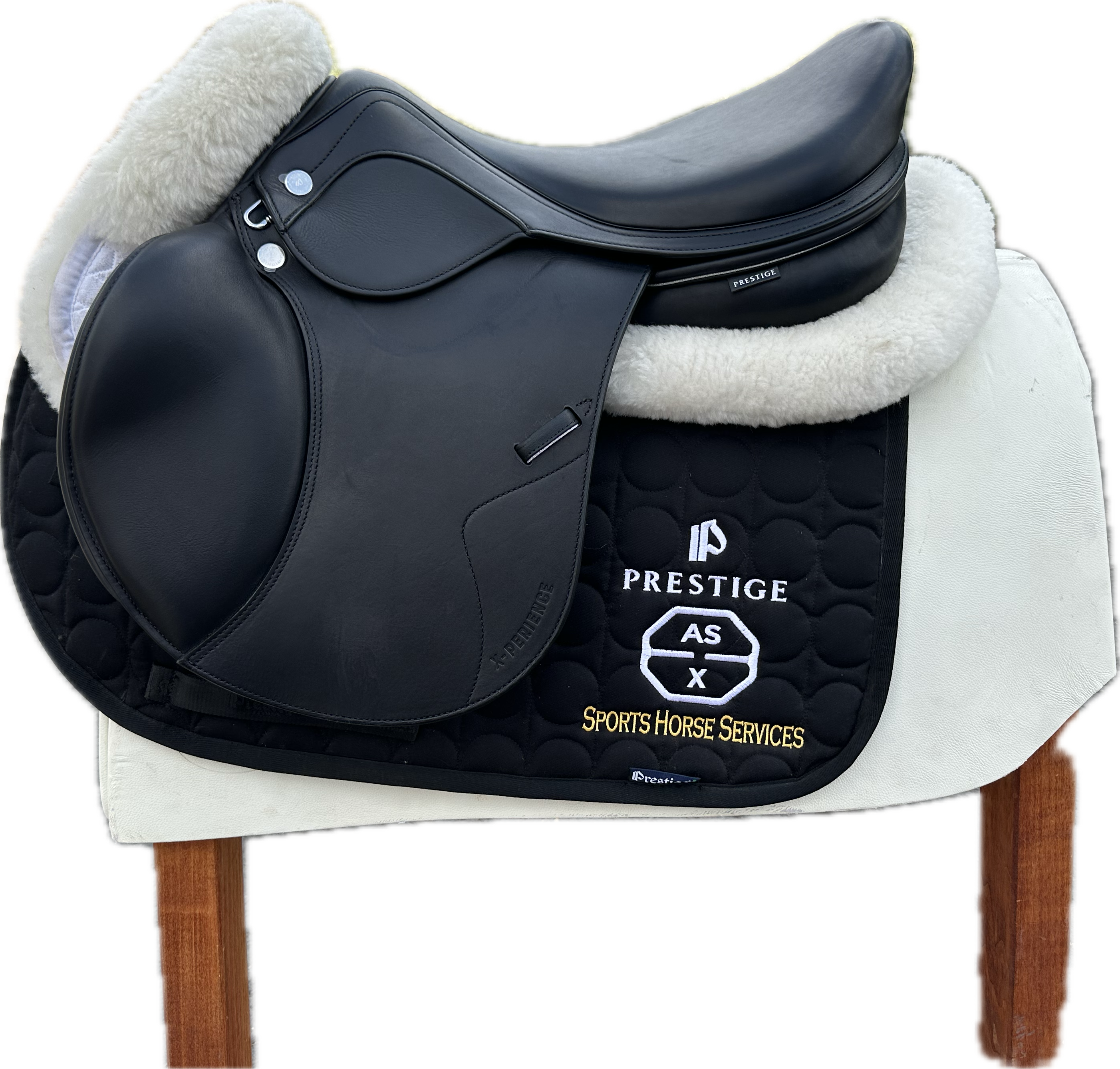 Prestige X-Perience Jumping Saddle NEW MD 1834 Black Calfskin
