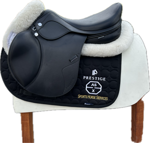 Prestige X-Perience Jumping Saddle NEW MD 1834 Black Calfskin