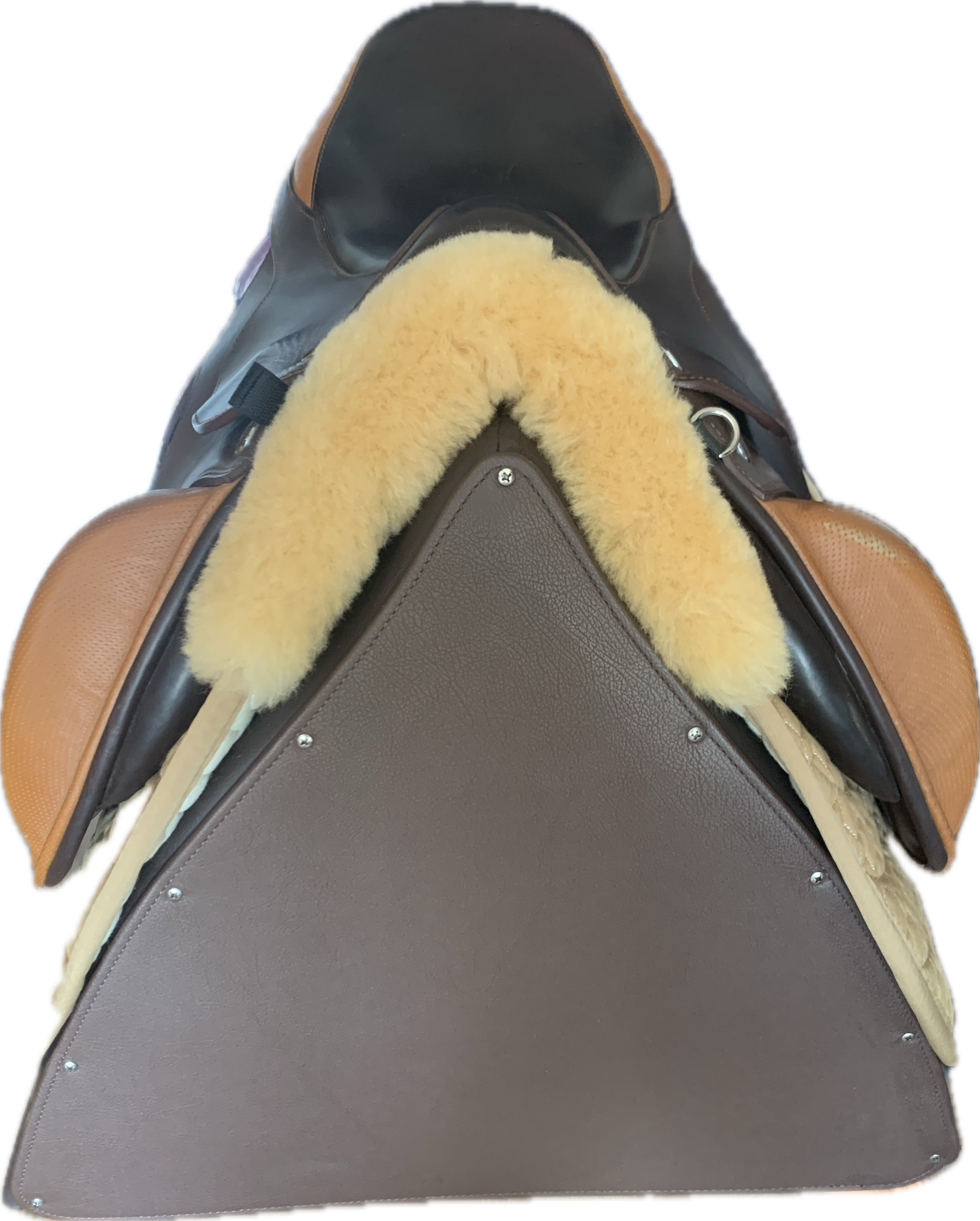 Prestige DX Endurance Monoflap Saddle 1635 Tobacco Used