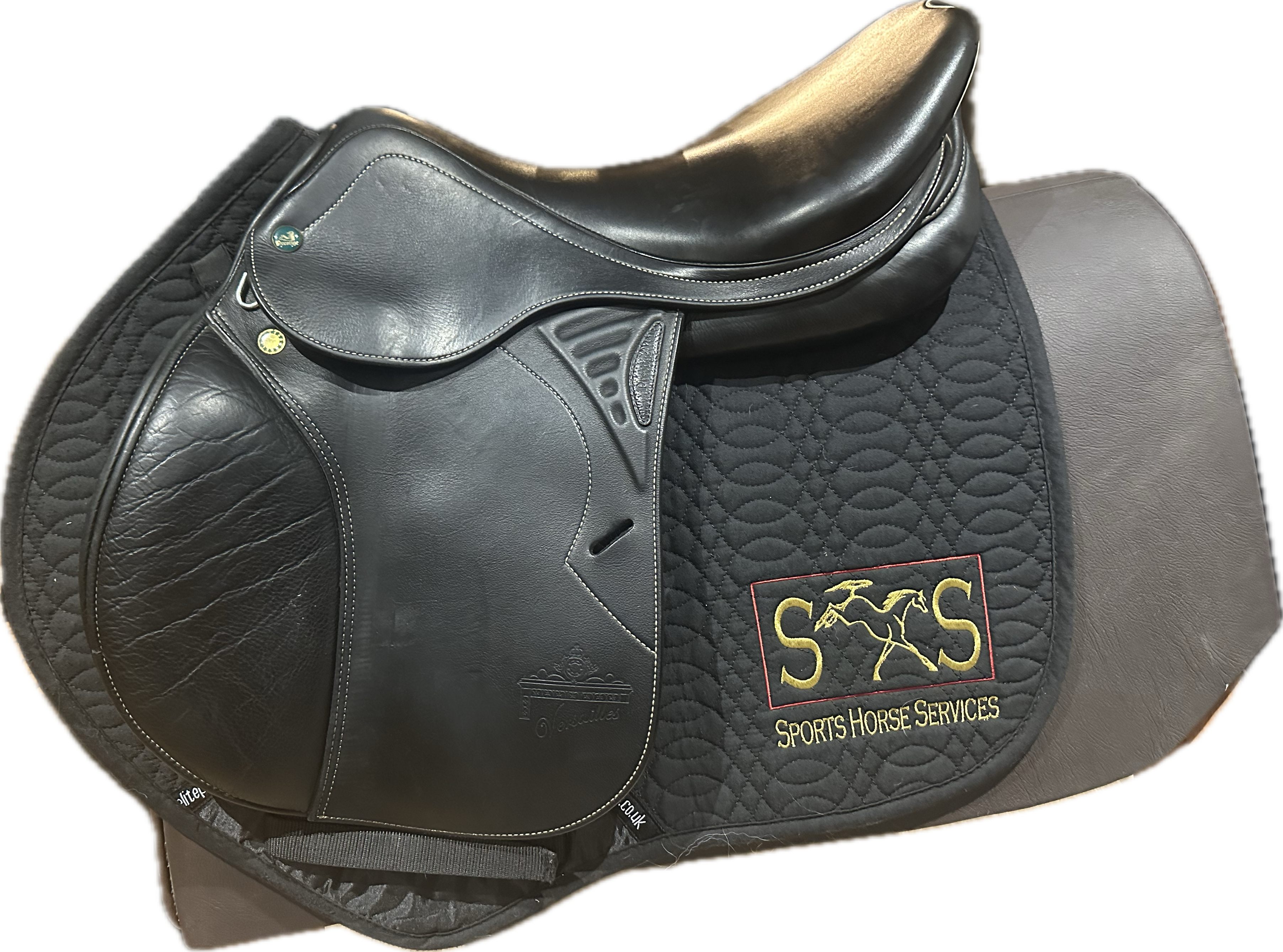 Prestige Versailles Jumping Saddle 1834 Black calfskin Used